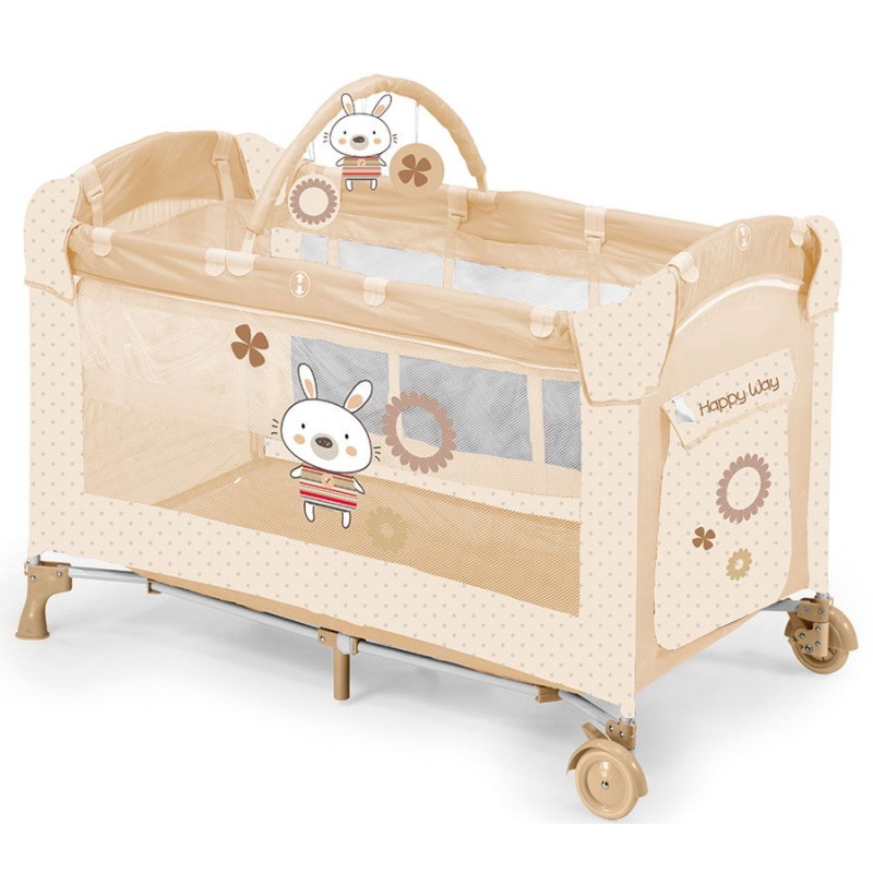 Dream Bunny beige travel cot Dream Bunny beige travel cot