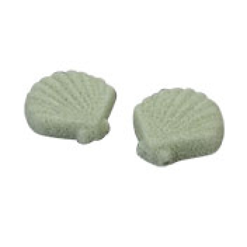 Esponja natural de Konjac Concha Verde Esponja natural de Konjac Concha Verde
