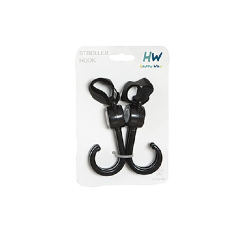 Set de 2 ganchos para la silla de paseo del bebé Set de 2 ganchos para la silla de paseo del bebé