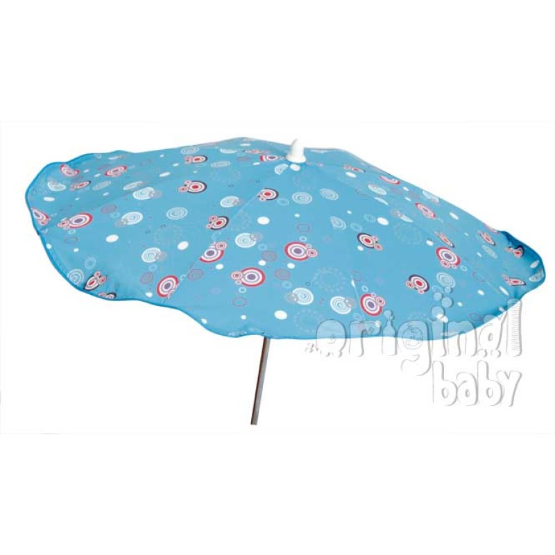 Sombrilla Silla Pompas Azul Sombrilla Silla Pompas Azul