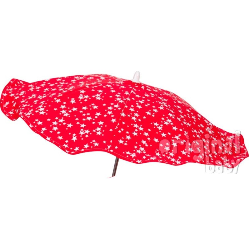 Sombrilla bebé Estrellitas rojo Sombrilla bebé Estrellitas rojo