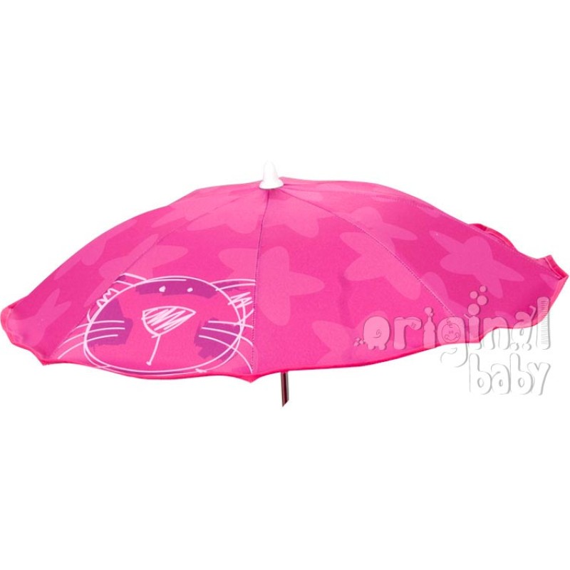 Sombrilla bebé Gatito Fucsia Sombrilla bebé Gatito Fucsia