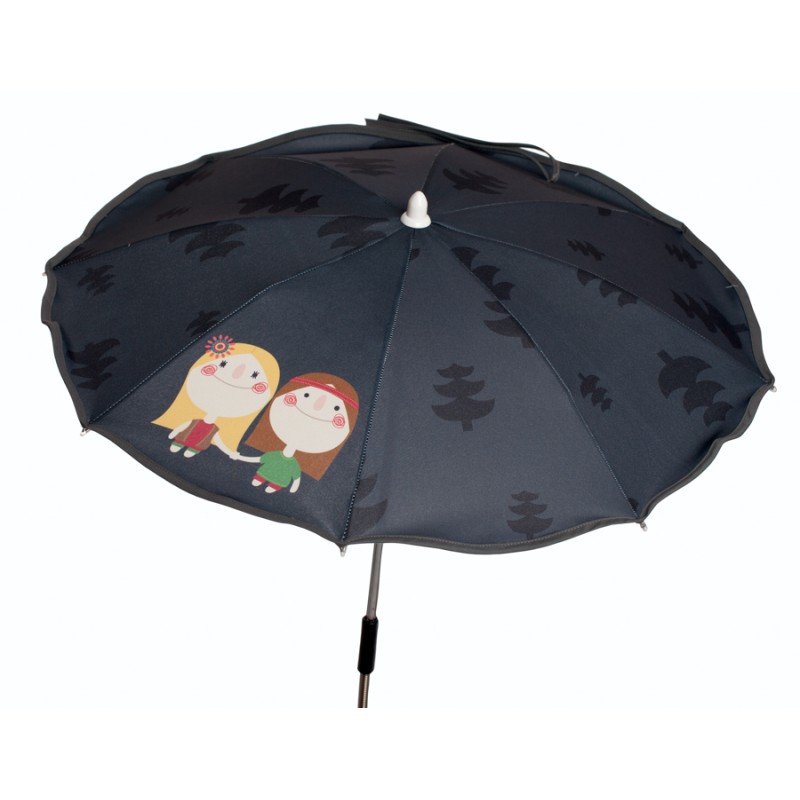 Gray Hippies stroller umbrella Gray Hippies stroller umbrella