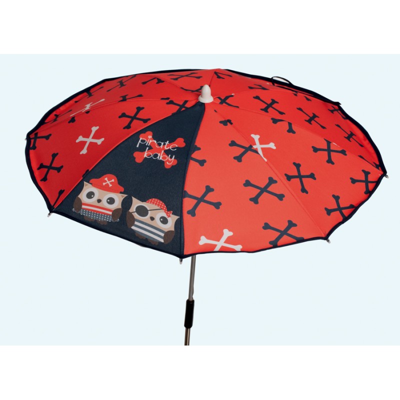 Red Pirates stroller umbrella Red Pirates stroller umbrella
