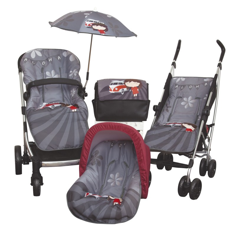 Colchoneta silla paseo Aloha Chica Colchoneta silla paseo Aloha Chica