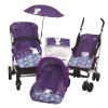 Colchoneta silla paseo Kitty Morado Colchoneta silla paseo Kitty Morado
