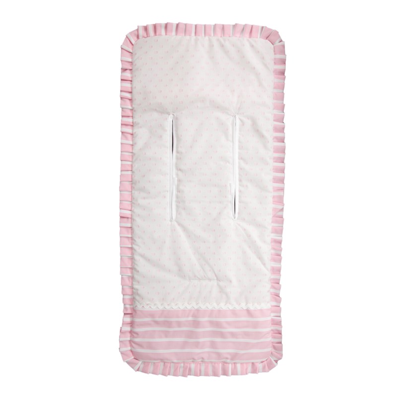 Colchoneta lígera Mclaren reversible Oporto Rosa (cubre arnés incluido) Colchoneta lígera Mclaren reversible Oporto Rosa (cubre arnés incluido)