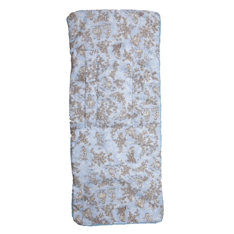 Colchoneta lígera Mclaren reversible Paseos de Toile Azul (cubre arnés incluido) Colchoneta lígera Mclaren reversible Paseos de Toile Azul (cubre arnés incluido)