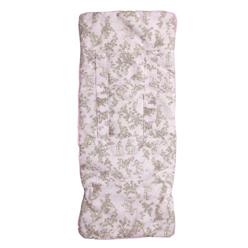 Colchoneta lígera Mclaren reversible Paseos de Toile Rosa (cubre arnés incluido) Colchoneta lígera Mclaren reversible Paseos de Toile Rosa (cubre arnés incluido)