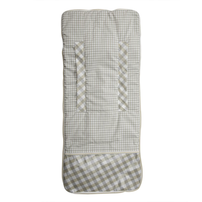 Colchoneta lígera Mclaren reversible Summer Beige (cubre arnés incluido) Colchoneta lígera Mclaren reversible Summer Beige (cubre arnés incluido)