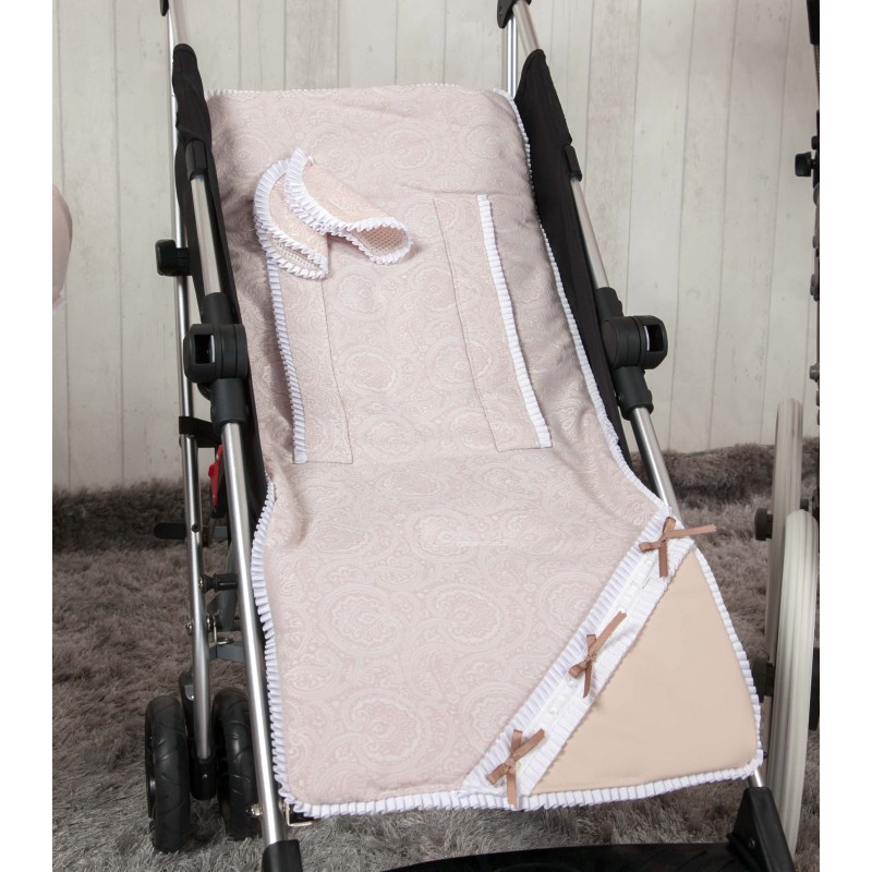 Colchoneta ligera Bombón Beige (cubre arnés incluido) Colchoneta ligera Bombón Beige (cubre arnés incluido)