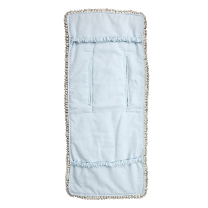 Colchoneta lígera Mclaren reversible Caramelo Azul (cubre arnés incluido) Colchoneta lígera Mclaren reversible Caramelo Azul (cubre arnés incluido)