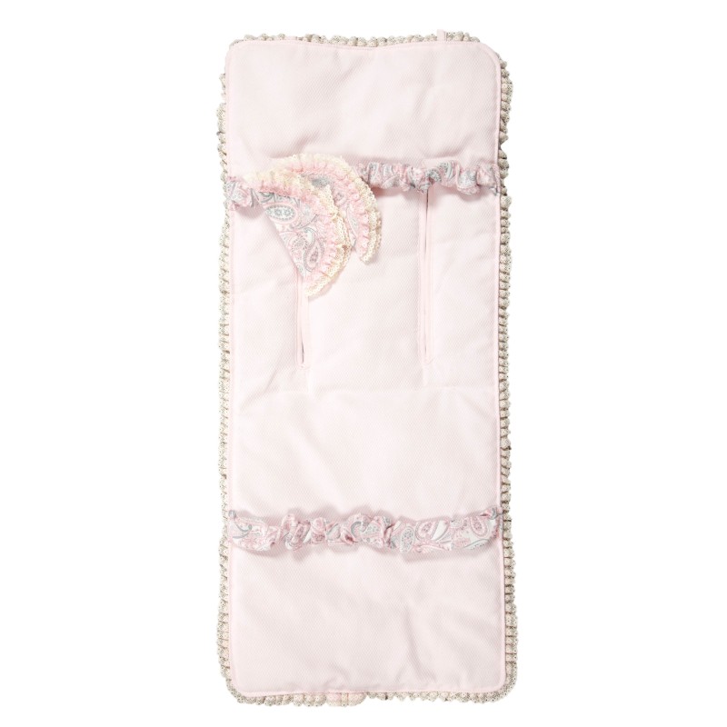 Colchoneta lígera Mclaren reversible Caramelo Rosa (cubre arnés incluido) Colchoneta lígera Mclaren reversible Caramelo Rosa (cubre arnés incluido)