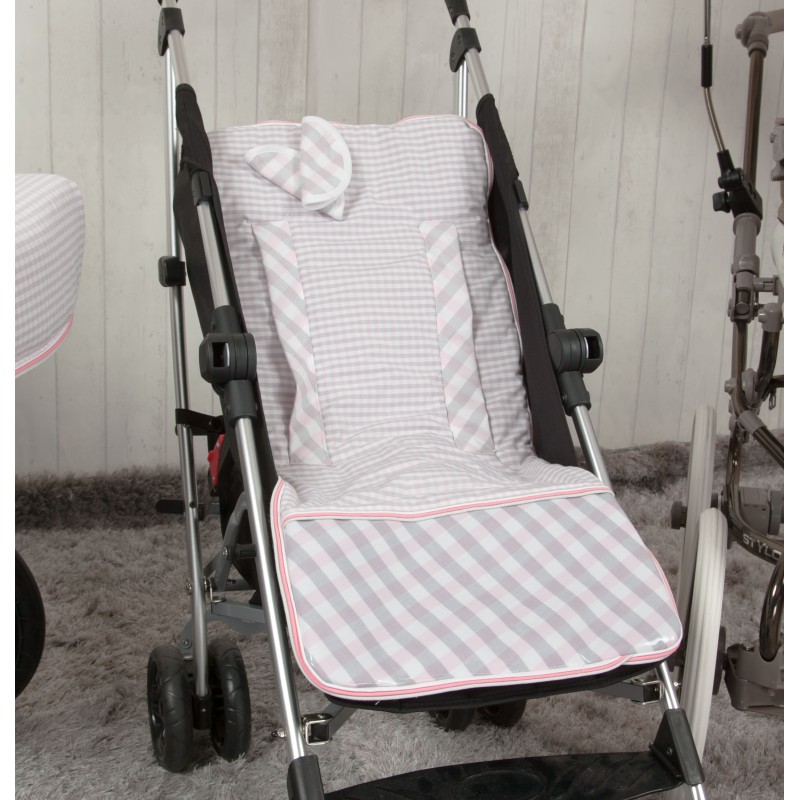 Colchoneta Ligera Reversible Summer Rosa Colchoneta Ligera Reversible Summer Rosa