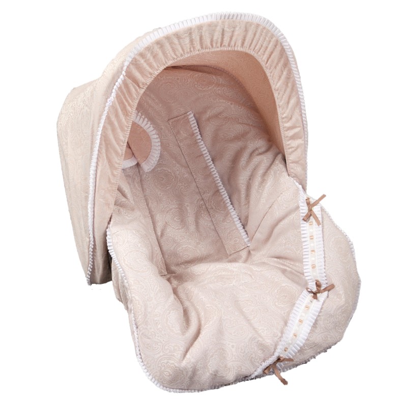 Colchoneta grupo 0 Bombón Beige (cubre arnés y capota de regalo) Colchoneta grupo 0 Bombón Beige (cubre arnés y capota de regalo)
