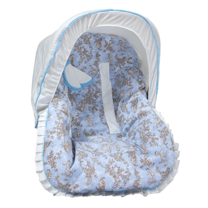 Colchoneta grupo 0 Paseos de Toile Azul (cubre arnés y capota de regalo) Colchoneta grupo 0 Paseos de Toile Azul (cubre arnés y capota de regalo)