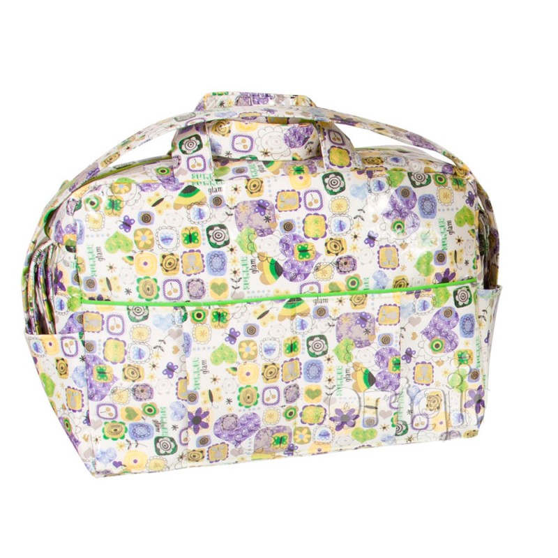 Bolso Plastificado, modelo Summer Morado Bolso Plastificado, modelo Summer Morado