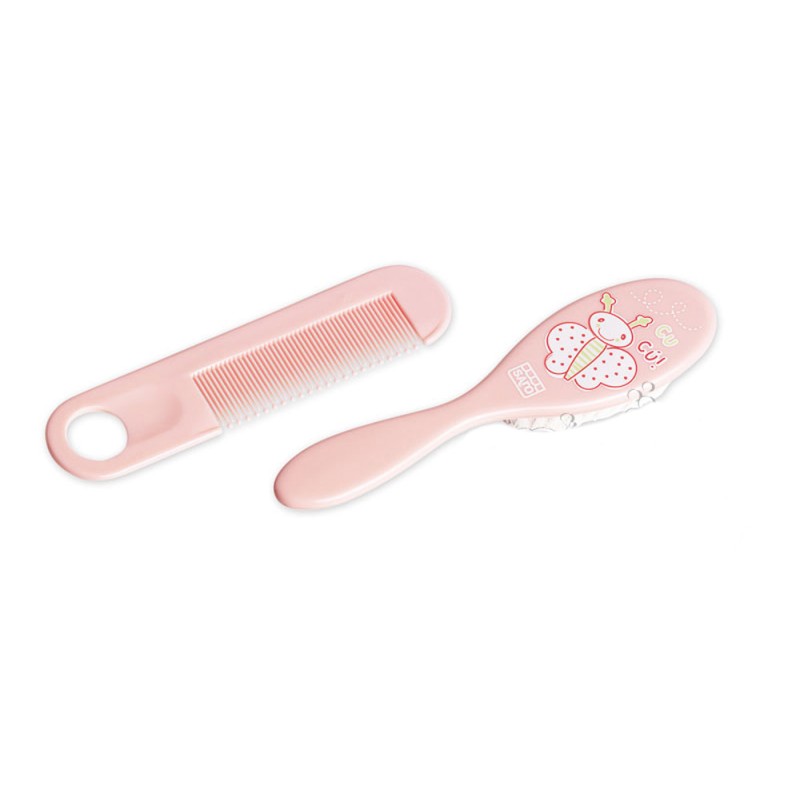 Cepillo Peine cilindro Trasparente Saro Rosa Cepillo Peine cilindro Trasparente Saro Rosa