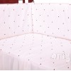 Edredón cuna 60 x 120, Lucía Choco rosa PROTECTOR NO INCLUIDO Edredón cuna 60 x 120, Lucía Choco rosa PROTECTOR NO INCLUIDO