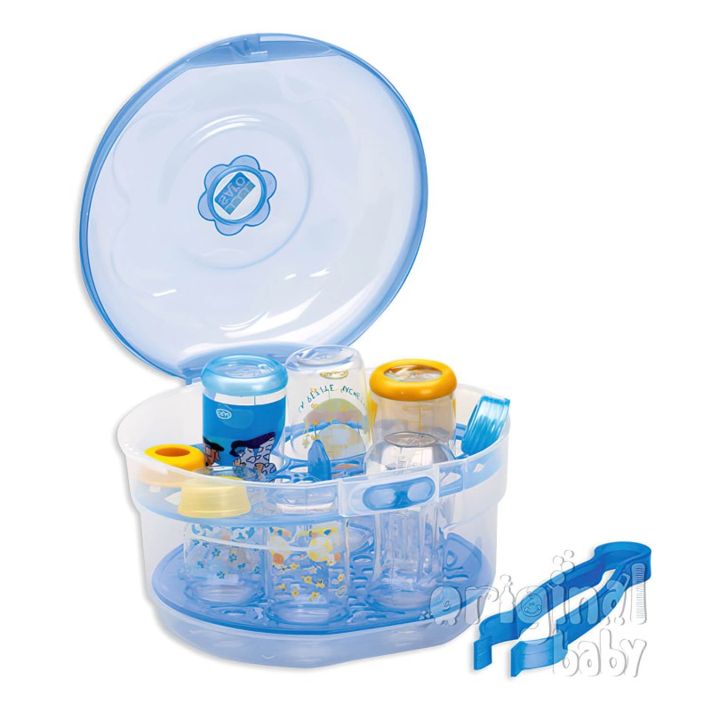 Esterilizador para microondas azul Esterilizador para microondas azul