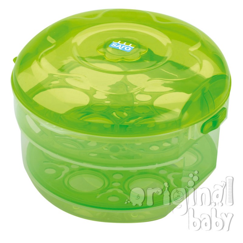 Esterilizador para microondas verde Esterilizador para microondas verde