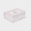 Baby Pink Leatherette Memory Box Baby Pink Leatherette Memory Box