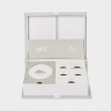 Caja de Recuerdos Polipiel Shell Grey Caja de Recuerdos Polipiel Shell Grey
