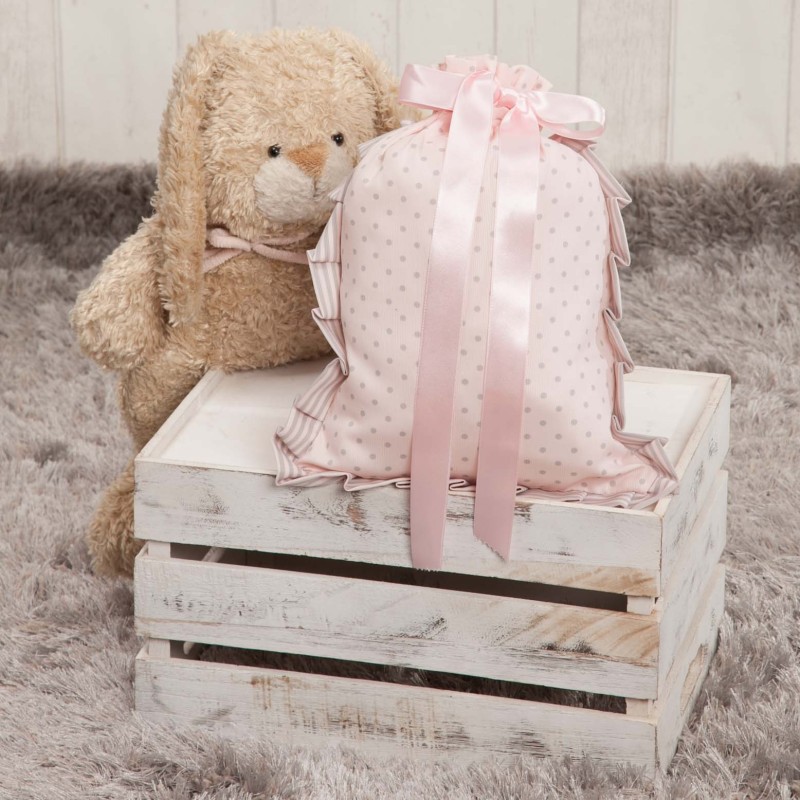 Bolsa Merienda Dots Rosa Bolsa Merienda Dots Rosa