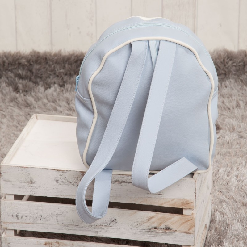 Mochila Guarderia poli piel celeste Mochila Guarderia poli piel celeste