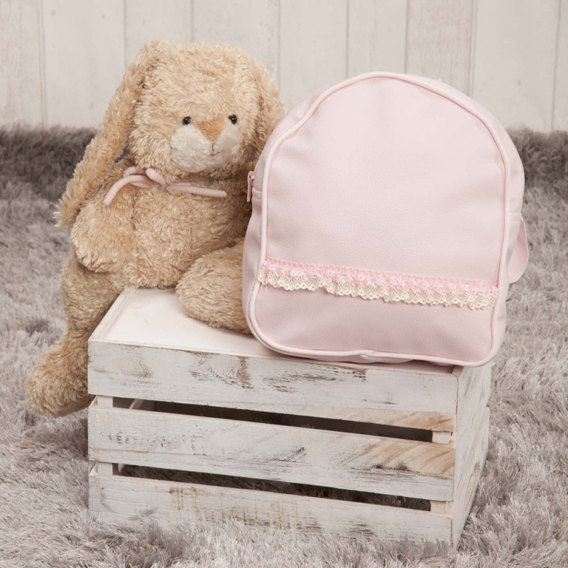 Mochila Guarderia poli piel rosa Mochila Guarderia poli piel rosa