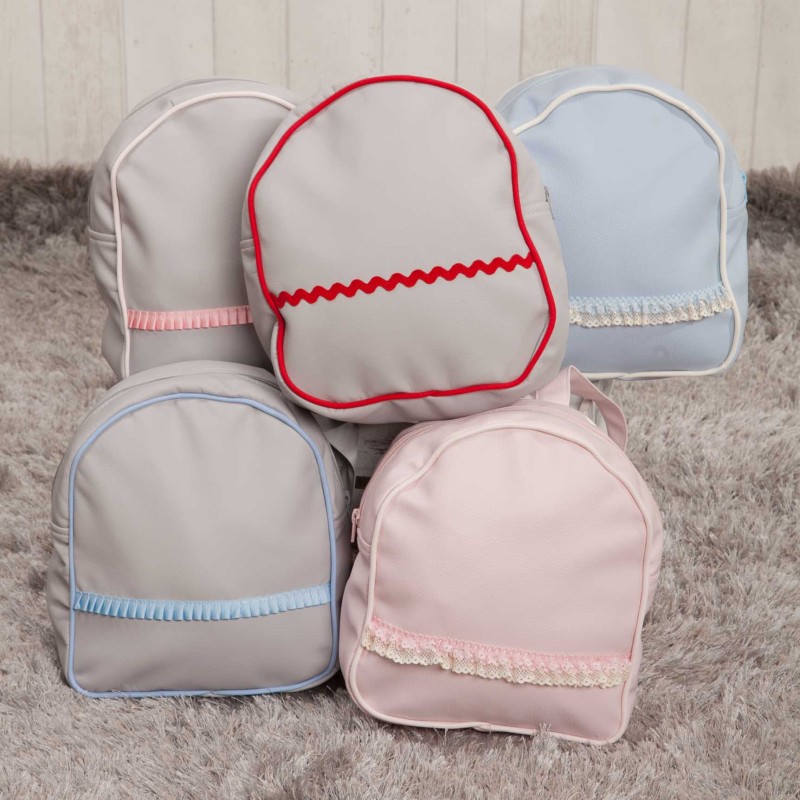 Mochila Guarderia poli piel rosa Mochila Guarderia poli piel rosa