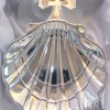 Baptism shell with silver plated cross Baptism shell with silver plated cross