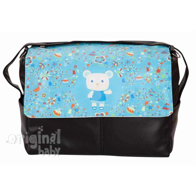 Sac de marche en cuir Fiesta Turquoise Sac de marche en cuir Fiesta Turquoise