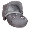 Saco para el grupo 0 Paracaidista Gris (capota regalo) Saco para el grupo 0 Paracaidista Gris (capota regalo)