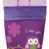Saco para la silla de paseo Buho Morado Saco para la silla de paseo Buho Morado