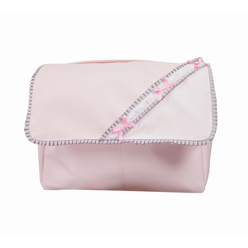 Bolso de bebé polipiel Bombón Rosa Bolso de bebé polipiel Bombón Rosa