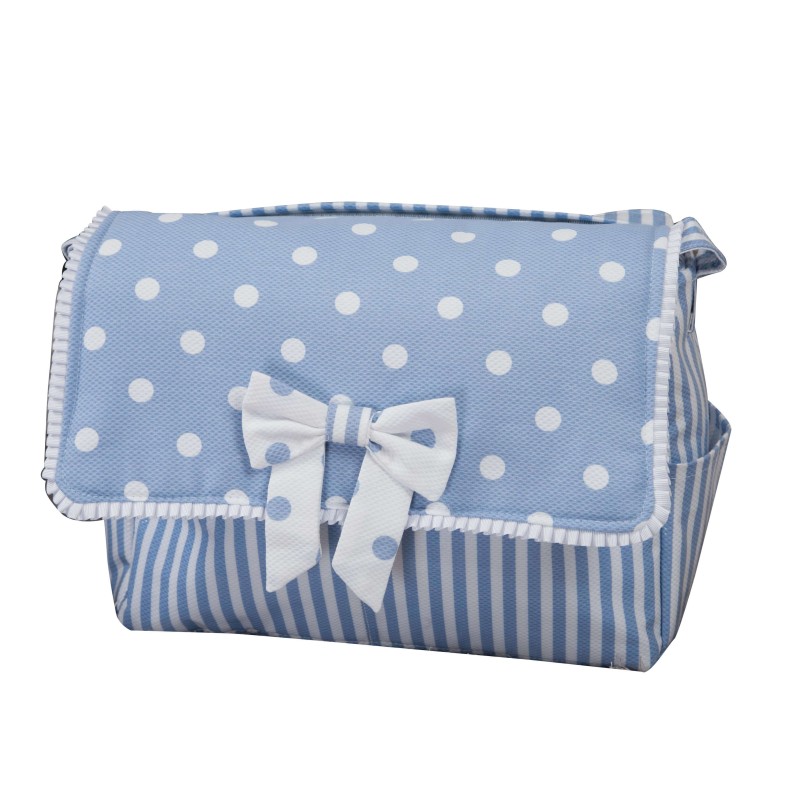 Bolso de bebé polipiel Carrusel azul Bolso de bebé polipiel Carrusel azul