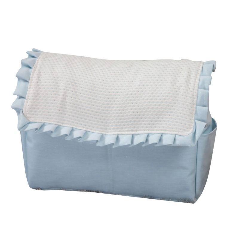 Bolso de bebé polipiel Destellos Azul Bolso de bebé polipiel Destellos Azul