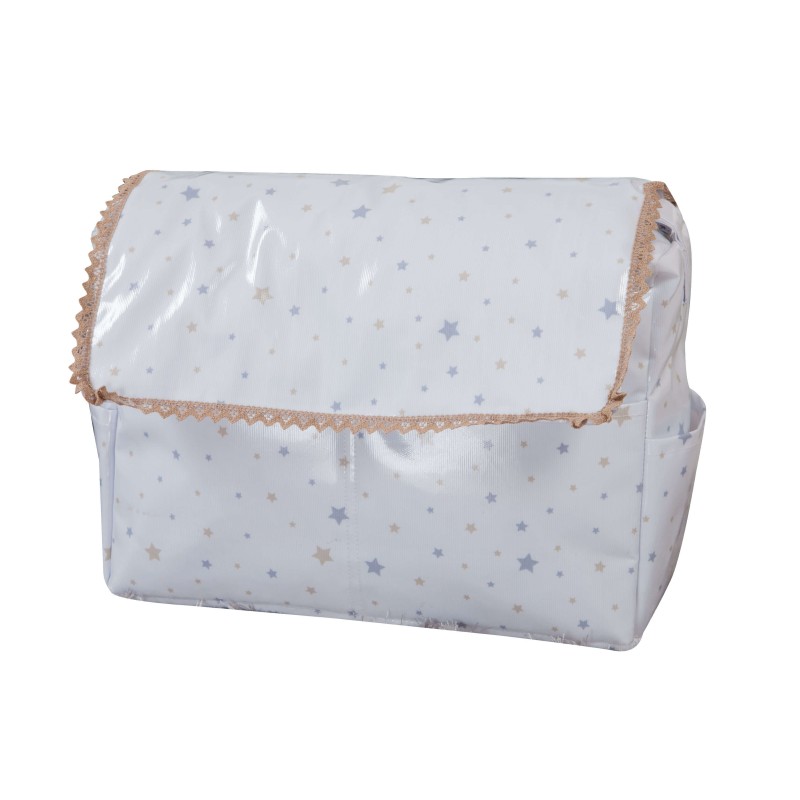 Bolso de bebé polipiel Sueños Azul Bolso de bebé polipiel Sueños Azul