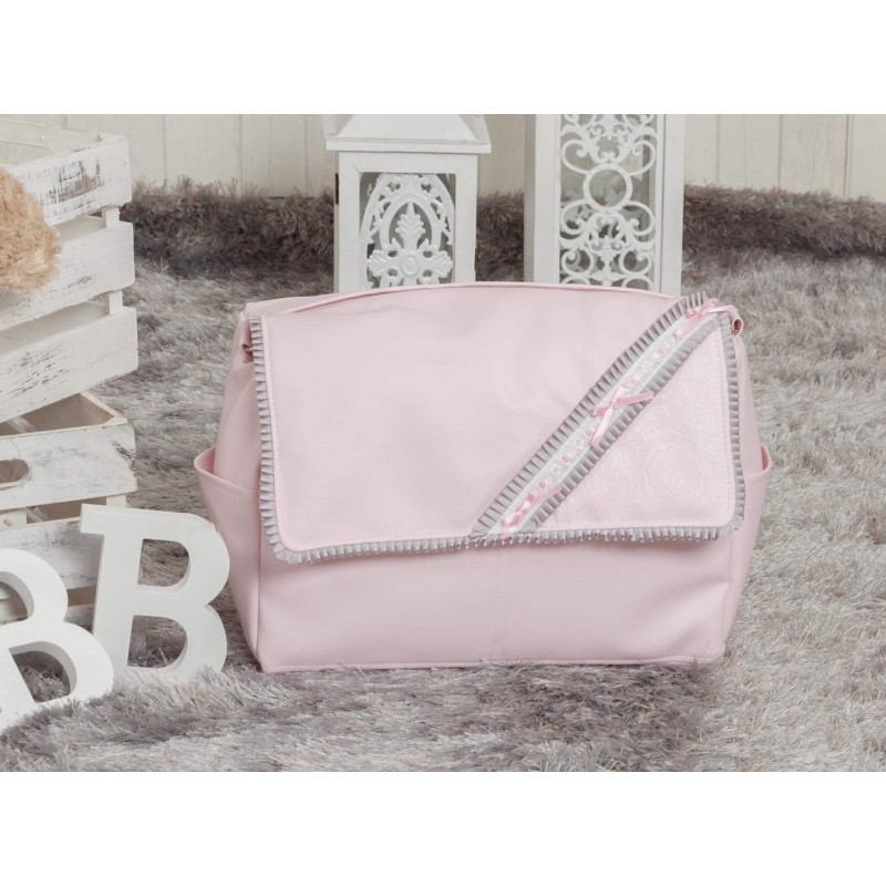Bolso de bebé polipiel Bombón Rosa Bolso de bebé polipiel Bombón Rosa
