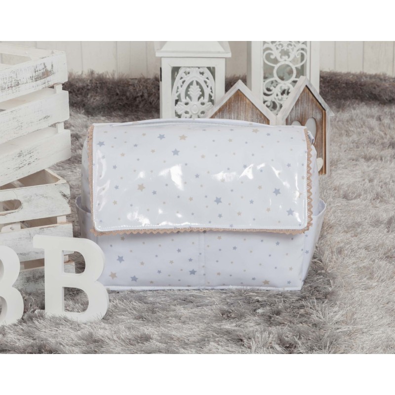Bolso de bebé polipiel Sueños Azul Bolso de bebé polipiel Sueños Azul