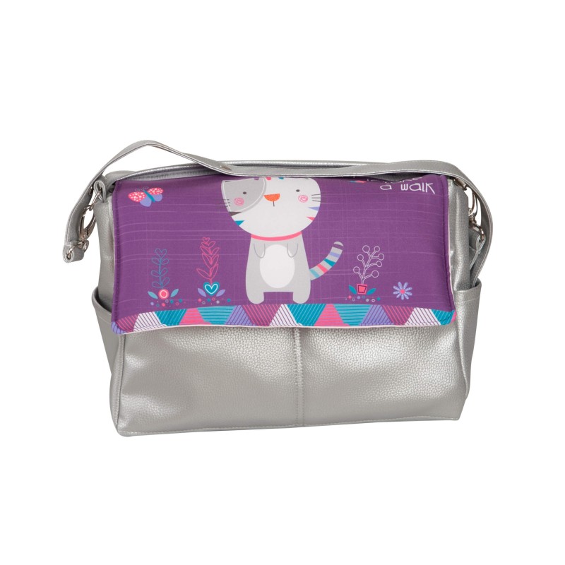 Bolso bebé polipiel Kitty Morado Bolso bebé polipiel Kitty Morado