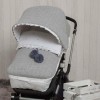 Capota coche Bugaboo Pompones Gris Capota coche Bugaboo Pompones Gris