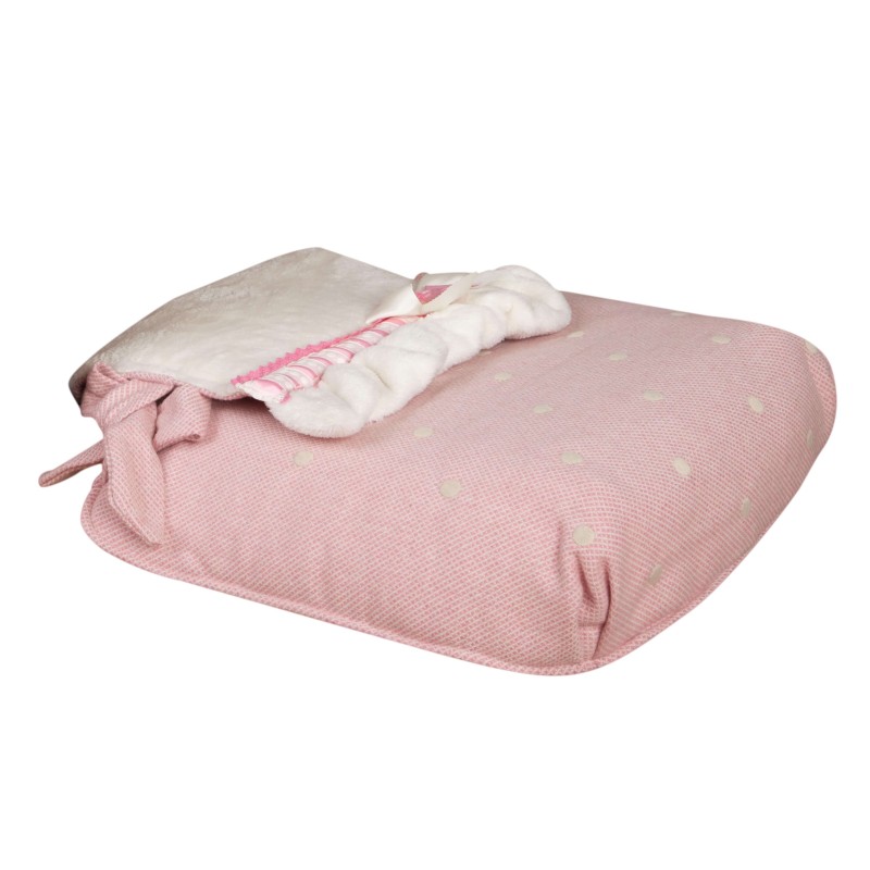 Colcha Bugaboo de capazo Caricias Rosa Colcha Bugaboo de capazo Caricias Rosa