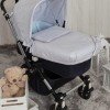 Bugaboo Nacelle Quilt Bombón Gris Bugaboo Nacelle Quilt Bombón Gris