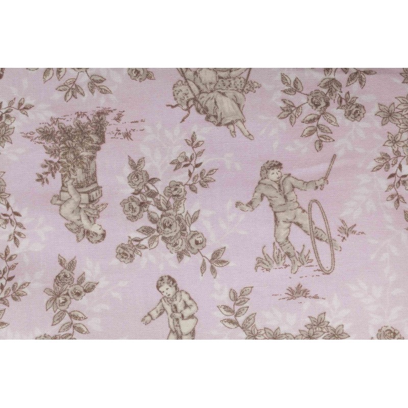 Panera bebé polipiel Paseos de Toile Rosa Panera bebé polipiel Paseos de Toile Rosa