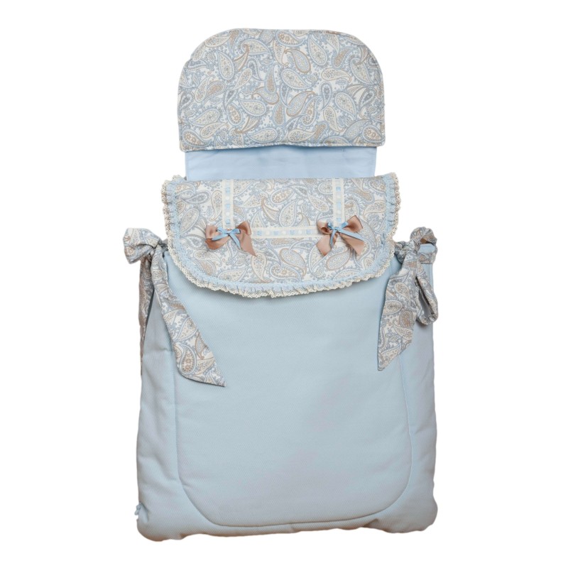 Saco bebé 3 usos Caramelo Azul Saco bebé 3 usos Caramelo Azul
