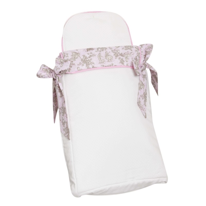 Saco bebé 3 usos Paseos de Toile Rosa Saco bebé 3 usos Paseos de Toile Rosa