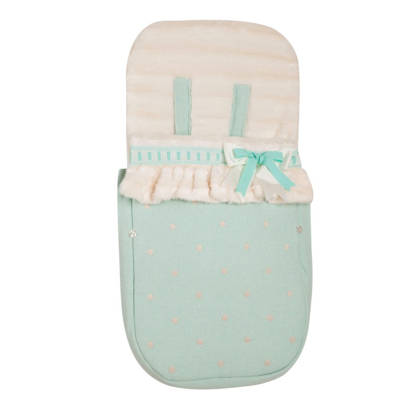 Saco bebé para Bugaboo Caricias aguamarina Saco bebé para Bugaboo Caricias aguamarina