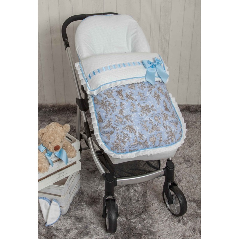 Saco bebé para Bugaboo Paseos de Toile azul Saco bebé para Bugaboo Paseos de Toile azul